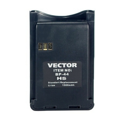 Аккумулятор повышенной емкости Vector BP-44 HS в интернет-магазине радиосеть.рф