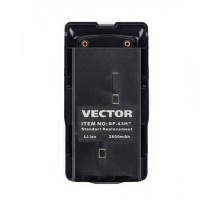 Аккумулятор BP-43 H3 для радиостанции Vector VT-43 H3 (2000 mAh) в интернет-магазине радиосеть.рф