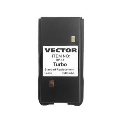 Аккумулятор повышенной емкости Vector BP-44 TURBO в интернет-магазине радиосеть.рф